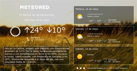 tiempo en la carlota 14 días|Tiempo diario en La Carlota, Córdoba, Argentina 